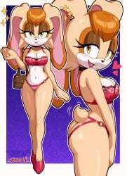 1boy 1girls 2025 2d anthro anthro_only ass belly belly_button big_breasts big_ears blush breasts bunny butt_crack_outline chao_(sonic) chocola_the_chao cowboy_shot digital_drawing digital_media eyelashes eyeshadow female female_focus full_body fur furry furry_female heart hi_res long_ears male mammal mature_female monochrome pussy rabbit sarukaiwolf sega solo_focus sonic_(series) sonic_(series) sonic_advance sonic_advance_2 sonic_the_hedgehog_(series) tail tailwag tan_fur thick_ass thick_butt thick_thighs twitter underwear vanilla_the_rabbit video_games wide_hips