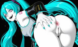 hatsune miku from fortnite by vampiregurl