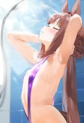 1girls ai_generated animal_ears anthropomorphization artist_request eyes female hair legs skin sweep_tosho_(umamusume) tagme umamusume umamusume_pretty_derby young