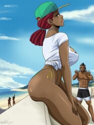 1girls big_ass big_breasts breasts brown-skinned_female brown_body bust busty chest curvaceous curvy curvy_figure dark-skinned_female dark_skin digital_media_(artwork) female hips hourglass_figure huge_ass huge_breasts kaede_(ninja-8004) large_ass large_breasts legs mature mature_female ninja-8004 original original_character slim_waist thick thick_hips thick_legs thick_thighs thighs voluptuous waist wide_hips