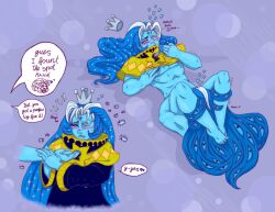 2boys 2femboys blowjob blue_body blue_hair blue_nipples blush cookie cookie_run cookie_run_kingdom crispydestony cunnilingus cunnilingus_through_clothes femboy fount_of_knowledge g-spot glitter jester keyhole keyhole_clothing long_hair long_sleeves nipple_play oral selfcest sensitive shadow_milk_cookie shadowcest teasing transmasc twink twink_bottom twink_top