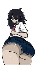 kuroki tomoko from watashi ga motenai no wa dou kangaetemo omaera ga warui! by kokorikokoro (artist)