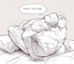 2boys bald completely_nude couple deadpool gay james_howlett leg_hair legs logan_(x-men) male male/male male_focus marvel missionary_position muscular_male scars_all_over sex sgsg50200 short_hair translation_request wade_wilson wolverine_(x-men) x-men yaoi