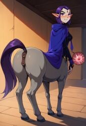 ai_generated anatomically_correct_anus anatomically_correct_genitalia anatomically_correct_pussy anus brown_fur centaur character_fusion darkeffect equine equine_anus equine_genitalia equine_pussy fusion fusion_character pussy