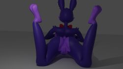 ass behind_view bonnie_(fnaf) bunny_ears bunny_girl five_nights_at_freddy's from_behind furry light