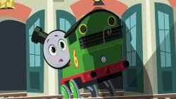 :o about_to_be_raped blush blushing_at_viewer cock_shadow dick_shadow edit edited_image edited_screencap living_machine machine penis_shadow percy_the_small_engine surprised tank_engine thomas_and_friends thomas_and_friends_all_engines_go unseen_male young