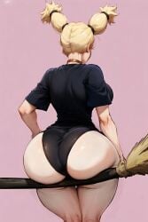 1girl 1girls 2024 2024s 2d ai_generated ass ass_focus back back_view backboob big_ass big_butt blonde blonde_female blonde_hair blonde_hair_female breasts broom butt butt_focus choker dat_ass dat_butt digital_drawing_(artwork) digital_media_(artwork) facing_away fat_ass fat_butt female female_focus female_only giant_ass giant_butt hair heavenly_ass heavenly_butt hi_res hpeq huge_ass huge_butt human human_female jujutsu_kaisen large_ass large_butt nishimiya_momo panties pink_background shirt short_sleeves simple_background sitting sitting_on_broom solo solo_female solo_focus source stable_diffusion thick thick_ass thick_butt tied_hair underwear unseen_female_face