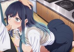 ai_generated ass big_ass blush breasts cleavage collarbone curvy cute female highres hips huge_ass kurokawa_akane large_ass large_breasts legs nose_blush oshi_no_ko self_upload sexy slim_waist solo solo_focus thick_ass thick_thighs trezuya waist wide_hips
