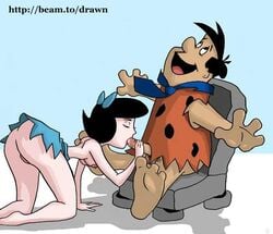 betty_rubble cheating female fred_flintstone hanna-barbera human male nipples straight tagme the_flintstones