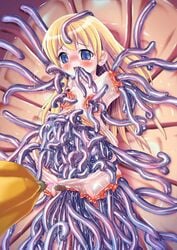 amputee big_eyes blonde_hair blue_eyes blush flat_chest gore laser long_hair nipples open_eyes open_mouth pani_poni_dash! pussy quadruple_amputee rebecca_miyamoto tagme tears tentacle tentacle_on_female tentacle_rape tentacle_sex tentacles_everywhere tentacles_in_mouth