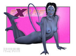 3d breasts exiles marvel naked nocturne_(x-men) straight_hair talia_wagner the_pitt x-men