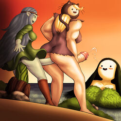 adventure_time canyon_(adventure_time) female futanari intersex island_lady saittamicus sex susan_strong tagme