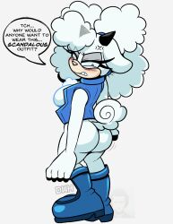lanolin the sheep from idw publishing by darkwolfhybrid