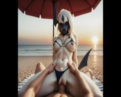 absol ai_generated animated anthro faceless_male female human male pov tagme vaginal_penetration video