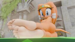 tikal the echidna from sega by twintails3d