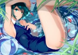 hatsune miku from vocaloid by saisarisu