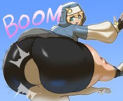 2boys anon anonymous_male arc_system_works ass ass_body ass_focus babyhunt4 balls_in_face big_ass blonde_hair bottom_heavy bridget canonical_scene da_ra_ra_ra face_in_ass faceless_character facesitting femboy fighting_game gameplay_mechanics gay gay_anal gay_masturbation gay_sex green_eyes guilty_gear homosexual homosexual_male homosexual_masturbation huge_ass huge_ass_(male) male male/male male_penetrated meteor_butt teal_eyes thick_legs thick_thighs voluptuous voluptuous_body