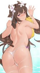 1girls adult adult_female animal_ears arm_support ass ass_cleavage ass_crack azur_lane back back_dimples bare_arms bare_ass bare_back bare_butt bare_hands bare_hips bare_legs bare_shoulders bare_skin bare_thighs big_breasts blush blush_face blushing_at_viewer blushing_female breasts brown-haired_female brown_eyebrows brown_hair busty busty_female busty_girl curvaceous curvaceous_body curvaceous_female curvaceous_figure curvaceous_hips curvy curvy_ass curvy_body curvy_female curvy_figure curvy_hips dimples_of_venus embarrassed embarrassed_expression embarrassed_female exposed_arms exposed_ass exposed_back exposed_butt exposed_hips exposed_legs exposed_shoulders exposed_skin exposed_thighs female female_only flustered flustered_female gluteal_fold hair_ornament hair_ornaments half-closed_eyes half_naked half_nude inframammary_fold kashino_(azur_lane) kashino_(hot_springs_relaxation)_(azur_lane) large_boobs large_breasts looking_back looking_back_at_viewer looking_up looking_up_at_viewer lying lying_down lying_on_breasts lying_on_floor lying_on_ground lying_on_stomach manjuu_(azur_lane) mature mature_female median_furrow naked naked_female naked_woman nude nude_female nudity on_breasts on_floor on_stomach plump_pussy plump_vulva purple-eyed_female purple_eyes pussy_lips saisarisu semi_nude shoulder_blades thick_ass thick_butt thigh_gap very_long_hair very_long_hair_female