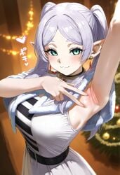 frieren from christmas by gintoai
