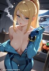 samus aran from metroid
