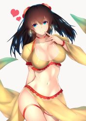 1girls adult adult_female arm_behind_back bare_belly bare_chest bare_hands bare_legs bare_midriff bare_navel bare_skin bare_thighs belly belly_button big_breasts black-haired_female black_hair blue-eyed_female blue_eyes breasts busty busty_female busty_girl choker closed_mouth_smile clothes curvaceous curvaceous_body curvaceous_female curvaceous_figure curvaceous_hips curvy curvy_body curvy_female curvy_figure curvy_hips dress earrings exposed_belly exposed_chest exposed_legs exposed_midriff exposed_navel exposed_skin exposed_thighs eyebrows_visible_through_hair fate/grand_order fate_(series) female female_only hair_ornament hair_ornaments hand_behind_back head_tilt large_boobs large_breasts lean_figure light_smile linea_alba mata_hari_(fate) mature mature_female narrow_waist navel outfit red_choker saisarisu shiny_breasts shiny_skin simple_background slender_body slender_waist slim_waist smile smiley_face smiling smiling_at_viewer stomach thighband tilted_head topwear white_background yellow_clothes yellow_dress yellow_outfit yellow_topwear
