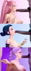 3d 3d_(artwork) 3d_model 3d_render 3girls 4boys :>= ahe_gao alternate_body_type alternate_breast_size asian asian_female bimbo bimbo_body bimbo_lips bimbofication bimbofied black_hair black_male_asian_female black_penis blank_background blender blender_(software) blender_cycles blowjob blowjob_face bracelet bracelets braid braided_hair braided_ponytail brown_eyes chain_necklace choking choking_on_cock choking_on_penis cock_worship dark-skinned_male dark_skin double_bun drool drool_string drooling earrings erect_nipples etsa etsanon eyeshadow fellatio_face femdom flipping_off flipping_viewer_off forced_oral fortnite fortnite:_battle_royale generic_dark-skinned-muscular_male huge_breasts huge_cock interracial interracial_fellatio irrumatio just_the_tip korean korean_female kpop kpop_demon_hunters licking licking_glans licking_penis light-skinned_female light-skinned_male light_skin long_hair long_nails looking_at_another looking_at_partner looking_at_penis malesub middle_finger mira_(kpop_demon_hunters) necklace oral oral_sex pale-skinned_female pale_skin partial_male peace_sign pinch pinching_gesture pink_eyebrows pink_hair prejac_training pubic_hair purple_eyebrows purple_hair raceplay ring rings rolling_eyes rumi_(kpop_demon_hunters) size_play small_penis_humiliation spit_trail twintails two-finger_handjob vacuum-like_fellatio vacuum_blowjob vacuum_fellatio vacuum_suck veiny_penis zoey_(kpop_demon_hunters)