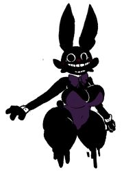 shadow bonnie from five nights at freddy's by horny bunjester