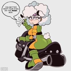 lanolin the sheep from idw publishing by darkwolfhybrid