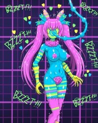 noire from deltarune by arrashi