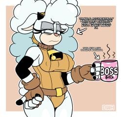lanolin the sheep from idw publishing by darkwolfhybrid