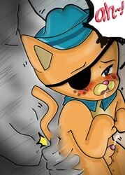 anal animal_genitalia anthro cum furry kwazii male_only octonauts penis