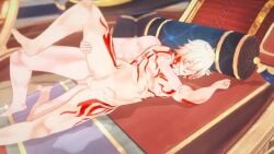 2boys anal anal_sex belly_bulge changing_positions deep_penetration gay honkai:_star_rail kiryuma kissing kissing_while_penetrated male male/male male_only mydei_(honkai:_star_rail) no_sound phainon_(honkai:_star_rail) position_change spanking tagme video yaoi
