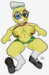 peak-chan (okgaki) from peak (videogame) by yoku (artist)