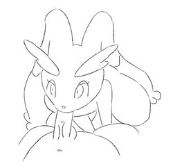 lopunny from pokemon by yurukiart