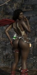 1girls 3d american_female ass big_ass bubble_ass bubble_butt caked_up dark-skinned_female dark_skin female female_focus female_only green_eyes heroine jacqui_briggs lacoux3d melanin mortal_kombat mortal_kombat_11 netherrealm_studios plump_ass plump_butt soldier solo spawn_(series)