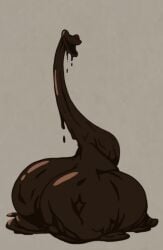 ass_focus brown_slime ferngully hexxus huge_ass looking_back rule_63 slime slime_monster