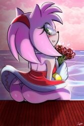 absurd_res amy_rose anthro eulipotyphlan female hedgehog hi_res lucyfairypink mammal sega solo sonic_(series) sonic_the_hedgehog_(series)