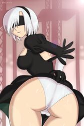 yorha 2b from nier by kaeveris