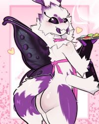 anthena ass ass_focus ass_up cookie cookies cooking cute fourarms furry furry_ass furry_only kitchen moth wings