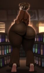 1female 1girls ass ass_focus big_ass bookiebough bubble_butt commission dumptruck_ass female female_only solo solo_female tagme twitter_link ych