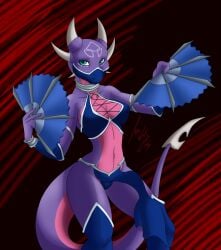 activision cynder dragon dragon_girl dragon_horns dragon_humanoid dragon_tail fan female female_focus female_only japa_wolf japawolf kitana_(cosplay) legend_of_spyro masked masked_female midway midway_games mortal_kombat mortal_kombat_(2011) netherrealm_studios scalie scalie_female scalie_humanoid scalie_only skimpy skimpy_clothes skimpy_outfit skylanders warner_bros warner_bros._games warner_brothers weapons