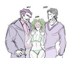 bikini enfp entp green_hair intj jiim_01 mbti