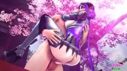 1boy 1girls 3d animated areolae ass balls breasts carrying carrying_partner elf erection female held_up high_heels lesdias male nipples no_sound paladins penis sex skye_(paladins) source_filmmaker straight testicles twilight_skye video