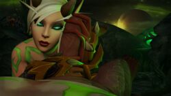 2017 3d blizzard_entertainment blonde_hair blood_elf blood_elf_demon_hunter cora_felheart demon_hunter elf fel_blood_elf female green_eyes handjob horde illidari male nidawi original_character penis straight warcraft world_of_warcraft