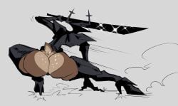 00ketsui 1girls 2026 2d 2d_(artwork) anthro antlers armor ass ass_out big_ass big_butt booty brown_body color colored deer deer_girl deltarune dess_holiday digital_drawing_(artwork) digital_media_(artwork) exposed_ass exposed_butt fat_ass fat_butt female female_only furry furry_female furry_only heel_boots holding_sword holding_weapon roaring_knight simple_background solo solo_female sparkles stance sword tail undertale_(series) weapon