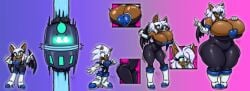ass_expansion blush_the_bat_(frost-lock) breast_expansion huge_breasts sonic_(series) sonic_the_hedgehog thick_thighs thigh_expansion transformation transformation_sequence unrealexpectation