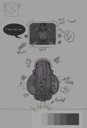 absurd_res after_orgasm animatronic anthro balls big_balls big_penis bodily_fluids common_hippopotamus cum cum_drip cum_on_ground cum_trail degradation dripping erection five_nights_at_freddy's five_nights_at_freddy's:_security_breach foreskin genital_fluids genitals glans glory_hole glory_wall hi_res hippopotamid huge_balls huge_penis katsel machine male mammal monochrome mr._hippo_(fnaf) orgasm penis photo public public_use retracted_foreskin robot scottgames scrotum_flap solo solo_focus steel_wool_studios thick_penis unusual_bodily_fluids unusual_cum unusual_genital_fluids watermark writing_on_wall