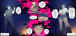 big_breasts bimbo bimbofication brain_drain brainwashing breasts color dark_skin female gender_transformation genderswap genderswap_(mtf) identity_death male male_to_female mind_control original original_character rule_63 tgyaker transformation