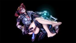 3d anal anal_insertion animated borderlands borderlands_2 dildo feet gaige_(borderlands) redhead robot sex unknown_artist