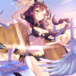 /// 1:1 1:1_aspect_ratio 1girls 2d 2d_(artwork) 2d_artwork ;) adult adult_female anime anime_character arm_above_head arm_up armpits bare_armpits bare_arms bare_belly bare_chest bare_hands bare_hips bare_legs bare_midriff bare_navel bare_skin bare_thighs belly belly_button big_boobs big_breasts bikini bikini_top black_bikini black_bikini_top black_hair_ribbon black_hair_tie black_ribbon black_shorts black_swimsuit black_swimwear blue_sky_background blush_face blush_lines blushing blushing_at_viewer blushing_female blushing_lines bouncing_breast bouncing_breasts bouncing_tits braid braided_hair braided_ponytail braids breasts brown-haired_female brown_hair busty busty_female busty_girl cape cleavage closed_mouth_smile collarbone day daylight daytime digital digital_art digital_drawing digital_drawing_(artwork) digital_media digital_media_(artwork) dove drawing elbows exposed exposed_armpits exposed_arms exposed_belly exposed_chest exposed_hips exposed_legs exposed_midriff exposed_navel exposed_skin exposed_thighs eye-level_view eye_closed fanart female female_focus female_only fingernails fingers fit_female flushed flushed_cheeks flushed_face from_front front-tie_bikini front-tie_bikini_top front_view green-eyed_female green_eyes groin hair_ribbon hair_tie half_naked half_nude hand_above_head hand_up head_tilt hi_res high_res high_resolution highres humanoid justjast88 knees_out_of_frame large_boobs large_breasts lean_figure light_smile linea_alba long_hair looking_at_viewer manga_character mature mature_female mature_woman midriff nail_polish nails naked naked_female naked_woman narrow_waist navel non_human nude nude_female nudity one_eye_closed one_eye_open orange_hair_ribbon orange_hair_tie orange_ribbon outdoor outdoor_background outdoor_nudity outdoors outside outside_nudity partially_undressed pink_fingernails pink_nail_polish pink_nails posing posing_for_the_viewer posing_naked posing_nude re:zero_kara_hajimeru_isekai_seikatsu ribbon scorpion_tail_hair_braid semi_nude shaking_breasts shaula_(re:zero) shorts shoulders single_braid sky_background slender_body slender_waist slight_smile slim_female slim_waist smile smiley_face smiling smiling_at_viewer solo standing stomach string_bikini swimsuit swimwear thighs tied_hair tilted_head top_view upper_body white_fox_(studio) wide_hips wink winking winking_at_viewer winking_eye woman